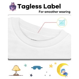 DAUGHTER QUEEN Boys Pajamas Toddler Summer PJs Kids Soccer Sleepwear 100% Organic Cotton Short Sleeve Pj Sets Children 4 Piece Jammies Ball Clothes Size 2T Age 2 Year Old