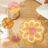 Flower Bath Mat 40 x 40 cm - Soft Non-Slip