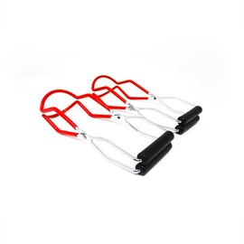 Jar Lifting Canning Tongs Stainless Steel with Grip Handles by Trademark Innovations (Set of 2)