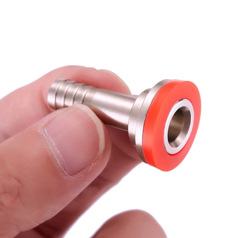 LitKiwi 5PCS Beer Keg Coupler Check Valve & 5PCS Beer
