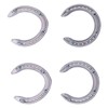 Aluminum Alloy AntiSlip Snow Speed Racing Horseshoes Kit Horse Training