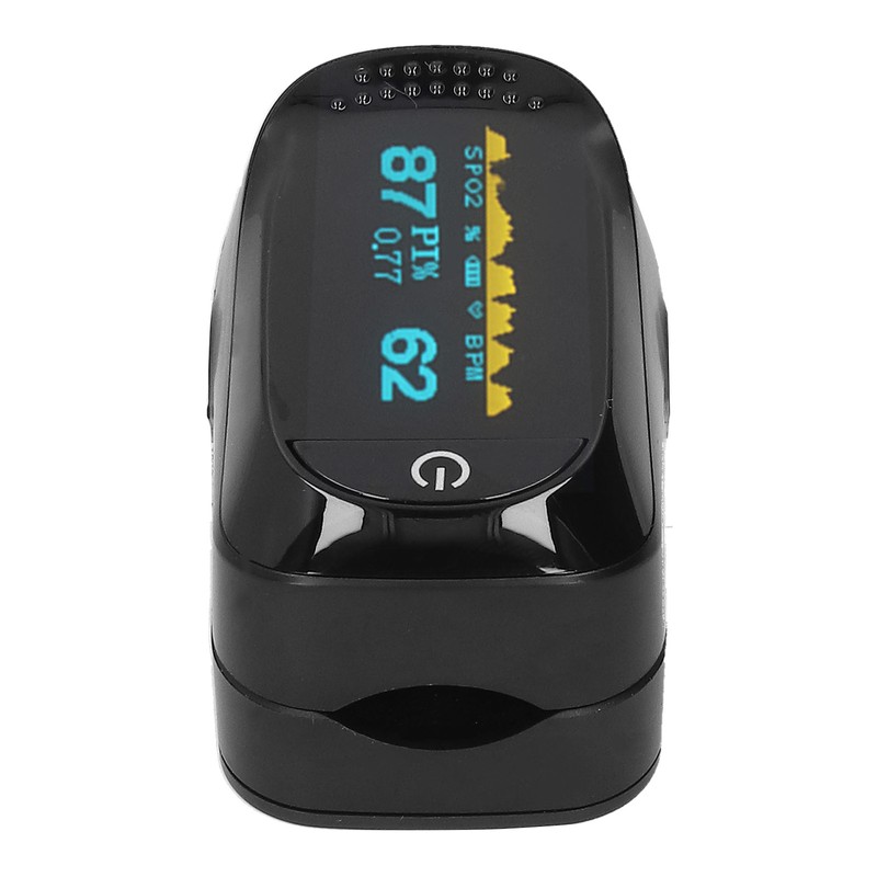Infrared Measurement OLED Fingertip Pulse Oximeter Blood Oxygen Saturation Monitor