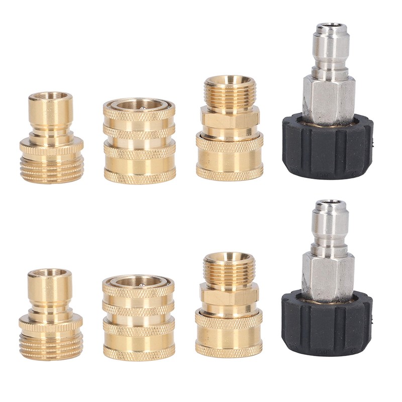 Pressure Washer Adapter Set Water Pipe Quick Disconnect Kit Fittings