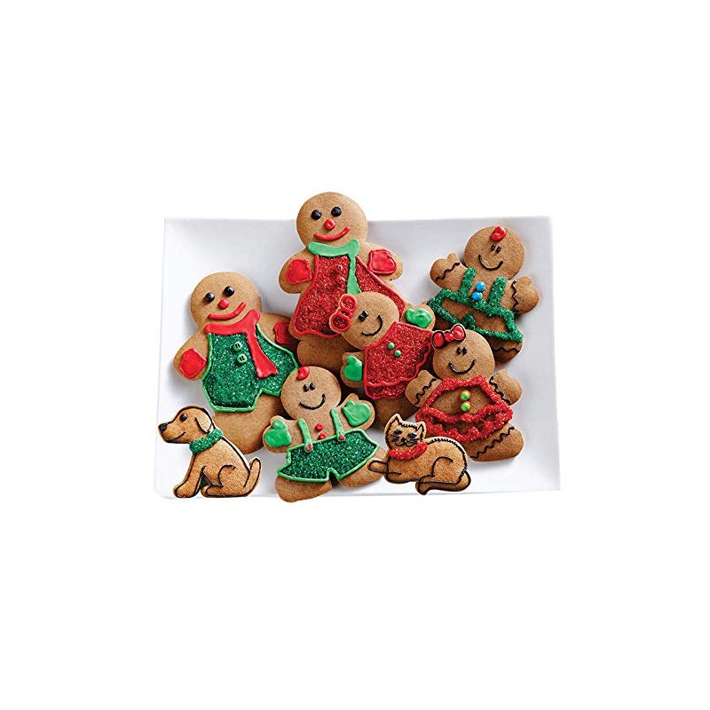 Create-A-Treat Decorate Your Own Gingerbread Family Cookie Kit, 19.4 oz.