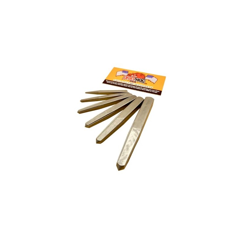 Drill Hog USA 6 Pc Square Easy Out Set Straight