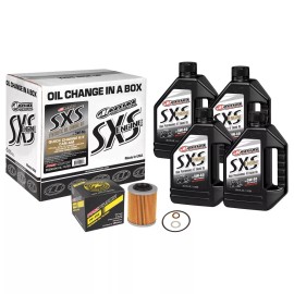Maxima SXS Synthetic Oil Change Kit 5W-40 Fits CAN-AM MAVERICK X3 90-469013-CA