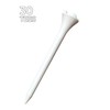 Pride Golf Tee Evolution Golf Tees, 30-Pack, 2-3/4-Inch, White