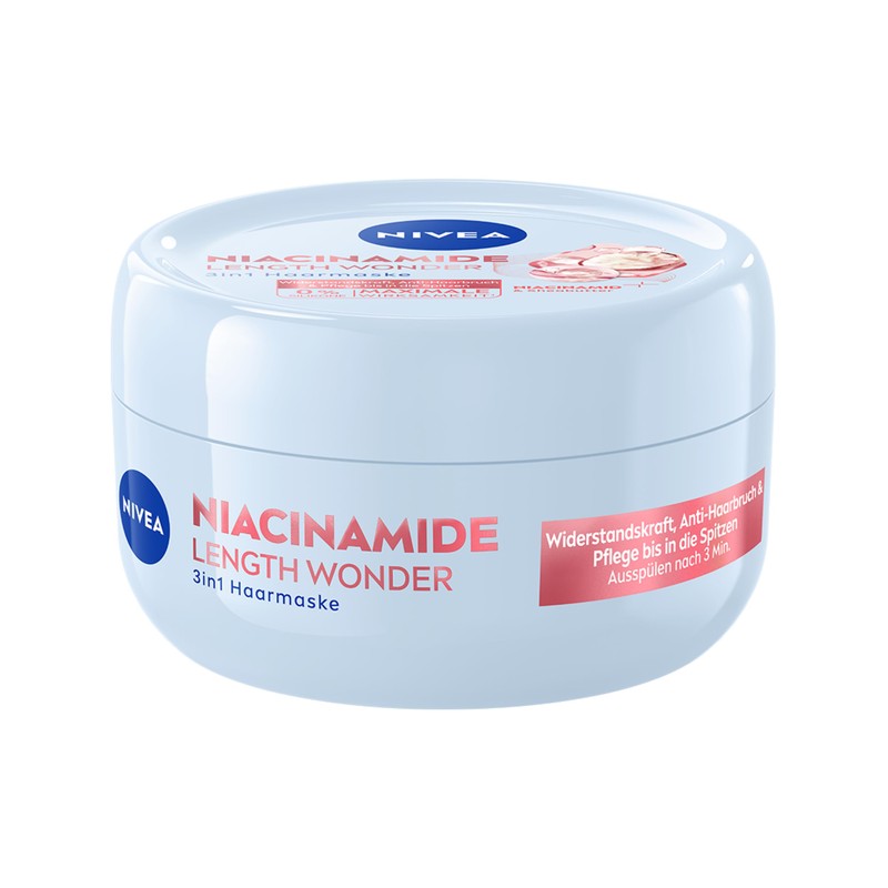 NIVEA Niacinamide Length Wonder 3-in-1 Hair Mask, 200 ml