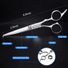 ESVIENS Hair Cutting Scissors, 6.5" Stainless Steel Barber Haircut Shears