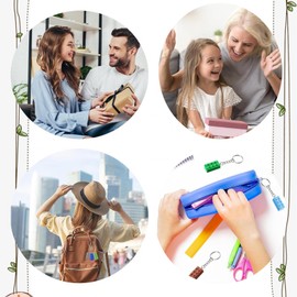 XUTONG 13Pcs Colors Of Brick Keychains, Birthday Party Keychains, Party Gifts, Decorative Gifts, Suitable for School Classrooms, Rewards, Backpack Decoration Supplies