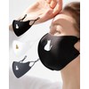 BBN 3-Pack Washable Cloth Mask: UV Protection, Windproof, Breathable Lightweight