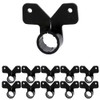 200 Pack TMKOOL 1/2 inch Suspension Butterfly Pipe Clamp Plastic