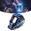 Auto Darkening Welding Helmet Large View Solar Powered Wide Shade