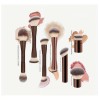 Set 7 Brochas Maquillaje Profesional Alto Nivel Color