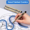 Flexible Curve Ruler Plastic Blue White Curve Flex Design Ruler