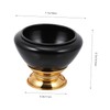 Kisangel 1pc Black Sound Bowl for Meditation and Durable Singing