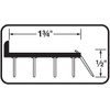 M-D Building Products 82586 M-D Dual Door Bottom, 1-3/4 in