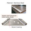 Universal Stainless Steel Furniture Corner Connector Heavy Duty Corner Bracket,20