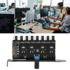 ASHATA PC Fan Hub, 8 Channel Button Fan Speed Controller