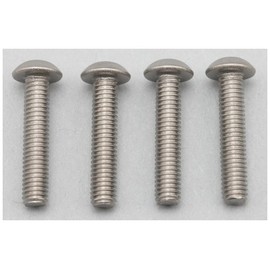 Yokomo ZC-BH315TA M3 x 15 mm BHS Screw, 4 Pieces, Titanium Hexagonal Hole
