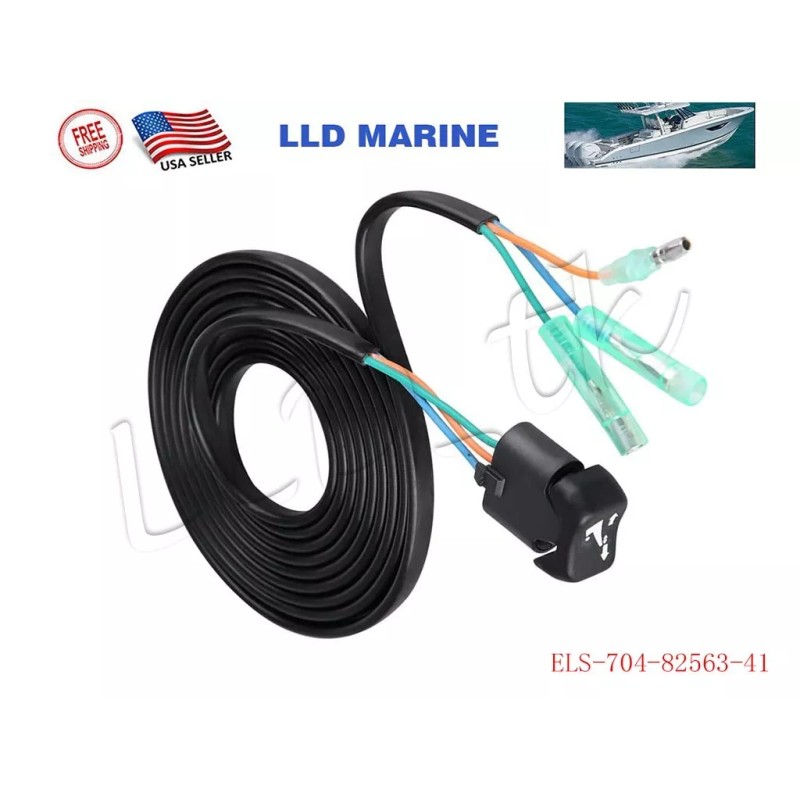 LLD_TK For Yamaha 704 Single Engine Control Handle Trim Tilt