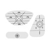 AIMALL Golf Strike Ball Stickers - 3-in-1 Impact Label Tape