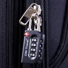 OW-Travel Luggage Locks TSA Approved (3 Pack Black) 4 Digit