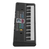 61Key Mini Electric Piano Black MultiFunctional Studio Toy with Microphone