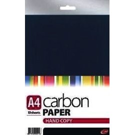 A4 Black Handcopy Carbon Paper 10 Sheets