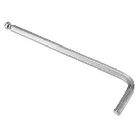 TA-VIGOR 1 x 7/32 Inch Long Arm L-shaped CR-V Steel Allen Key for Bicycles, Furniture and Mechanical Repairs
