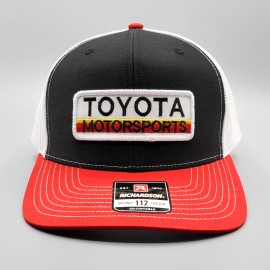 Vintage Truckers Toyota Hat, Vintage Trucker, TRD Motorsports Patch, Richardson 112 Mesh Snapback