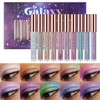 10 Pcs Liquid Glitter Eyeshadow Metallic Shimmer Glitter Eyeshadow Sweatproof