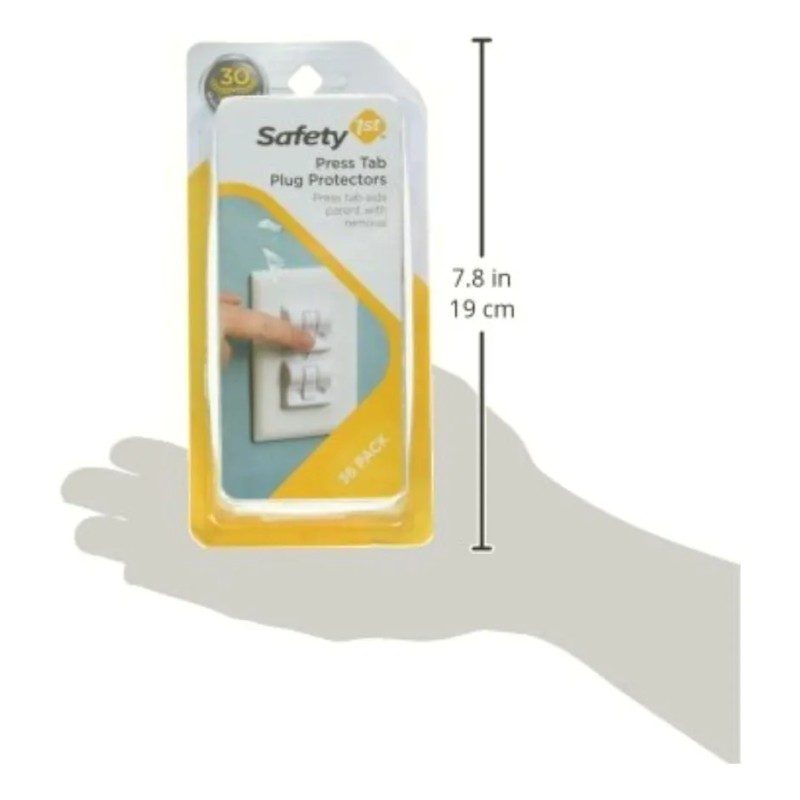 Safety 1st Press Tab Plug Protectors