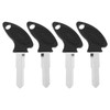 Briny River 4pcs Key Blank Key Replacement Applicable to GY6
