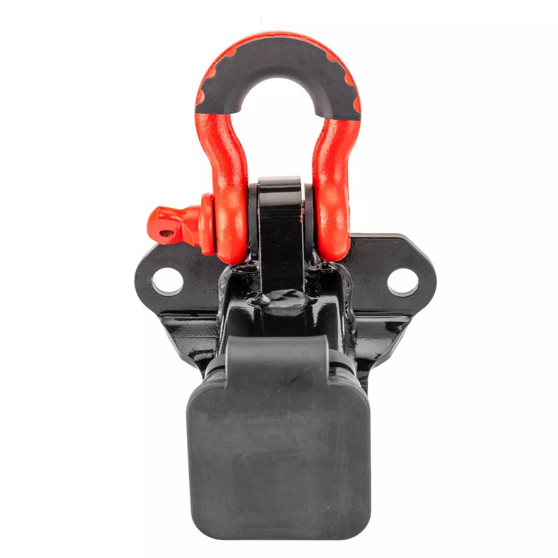 WSAYS Rear 2" Trailer Hitch Receiver w/3/4" D-ring For Can