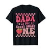 Dada Of The Berry Sweet One Strawberry First Birthday T-Shirt