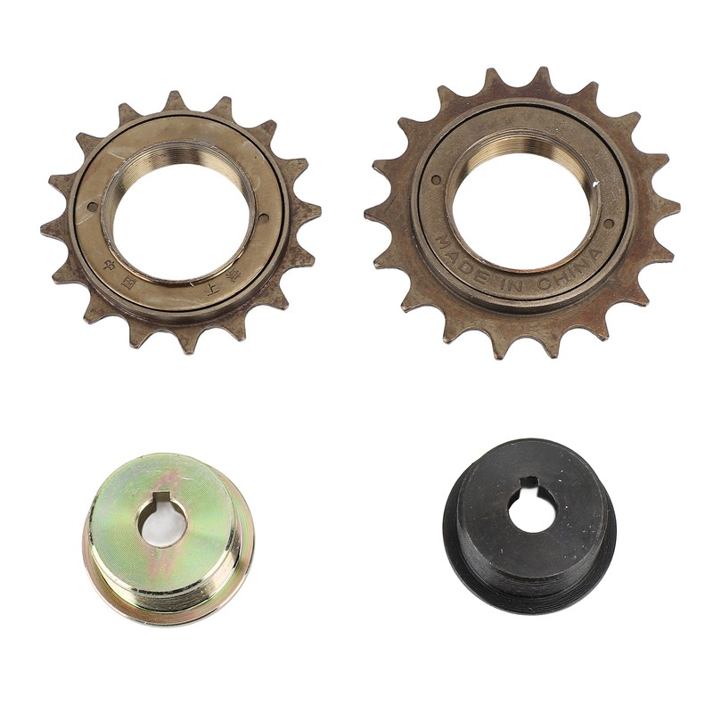 2PCS Freewheel Left Drive Adapter Set Iron 16T 18T Bike
