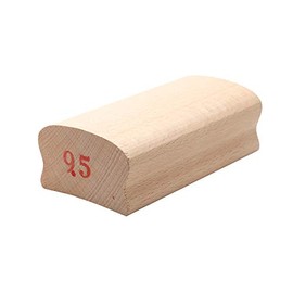 Hordion 9.5" Radius Sanding Block Fret Leveling Fingerboard Luthier Tool for Acoustic or Electric Bass Guitar