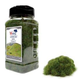 WWS War World Scenics WWScenics | 6 mm Summer Static Grass Fibres | 500 ml | WSG6-017 | Scattered Grass for Model Railway and Model Making
