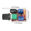 DAOKI 2Pcs 5A Motor Speed Controller Module Mini DC Motor