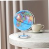 Operitacx Led Illuminated World Globe for Boys and Girls Political