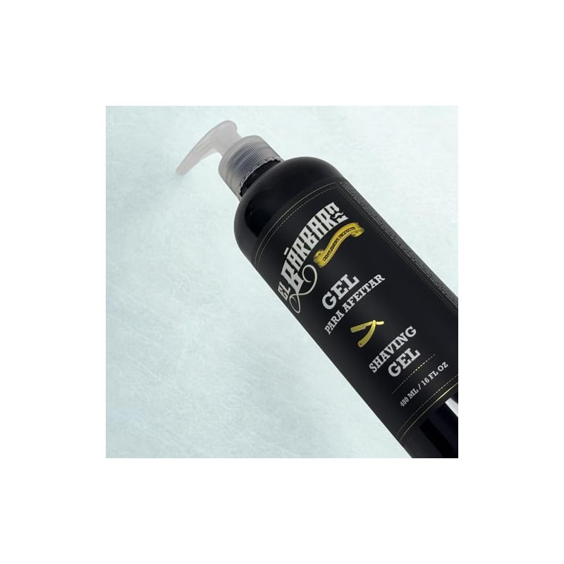 El Bárbaro - Gel Para Afeitar Con Menta y Aloe