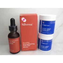 BONAFIDE SILVESSA STRENGTHENING DAILY HAIR SERUM 1OZ NWB EXP:2025 W/ BONUS GIFT