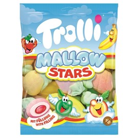 Trolli Trolli Marshmallow Gummy, Marrowstars, 5.3 oz (150 g), Includes Original Message Card, Earth Gummy, Eyeball Gummy, Planet Gummy, Pop Eye Tiktok