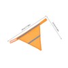 VICASKY 2pcs Reflective Pet Bandana High Visibility Triangle Scarf for