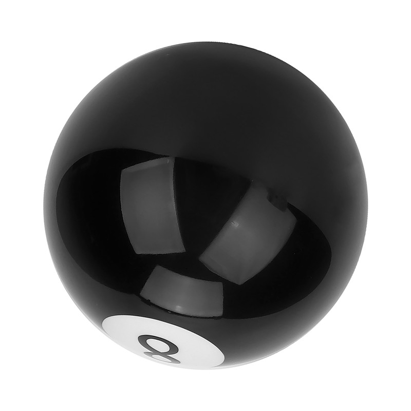 Universal Black 8 Billiard Ball Round Car Gear Shift Knob