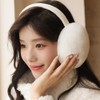 BKEPDY Winter Ear Muffs Ear Warmers Women's Foldable Warm Plush