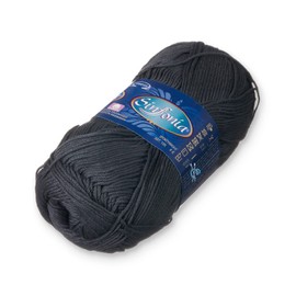 SINFONIA [100grs] by Omega - Elegant Fine 100% Mercerized Cotton Yarn for Knitting and Crafts - Color: 54 - Oxford Grey 887