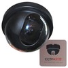 Dummy Dome Surveillance Camera & 'CCTV Recording' Sign Rectangular CCTV Sign 2ea