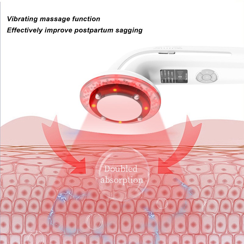 Skin Caring Machine Cold Hot Compress 6 Colors Light Vibration
